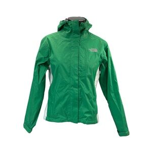 The North Face Womens Hyvent Jacket Size XS Green White